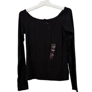 Art Class XXL Long Sleeve Black Top